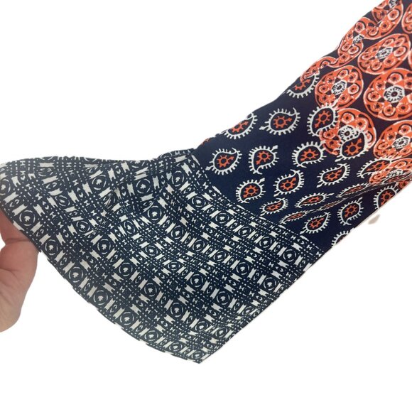 ✌️Zara Boho Paisley Tunic Dress: Eclectic Elegance with a 70's Vibe Size S - Picture 4 of 15